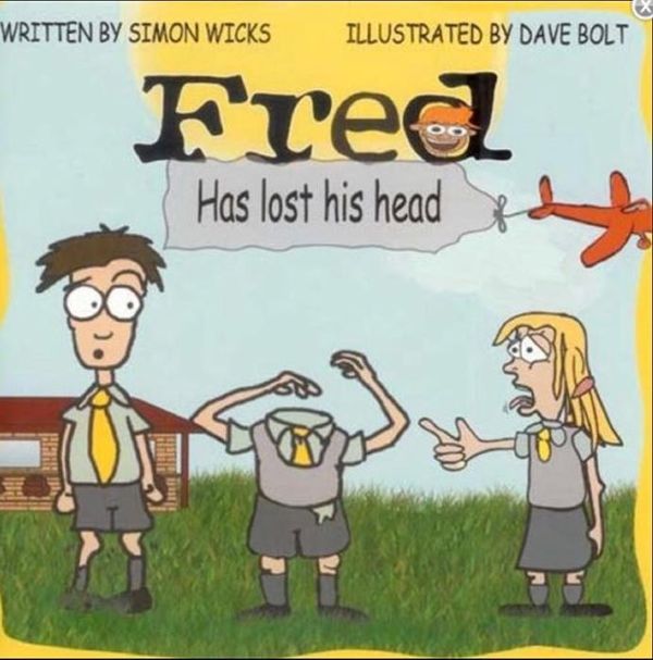Fred Has Lost His Head cover